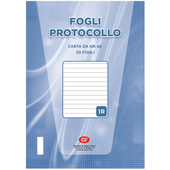 CF. 30 FOGLI PROTOCOLLO A4 80GR. RIGO 1R